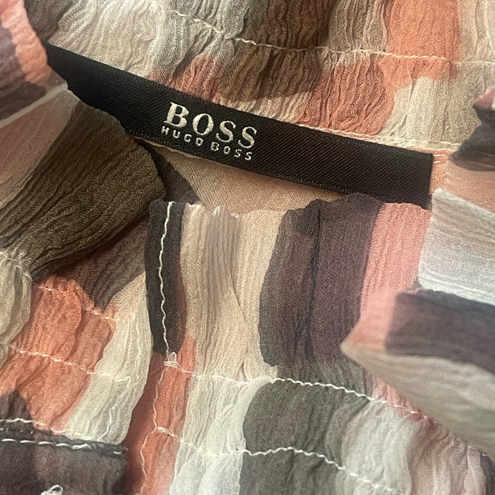 Hugo Boss Silk Patterned Blouse - Picture 5 of 5